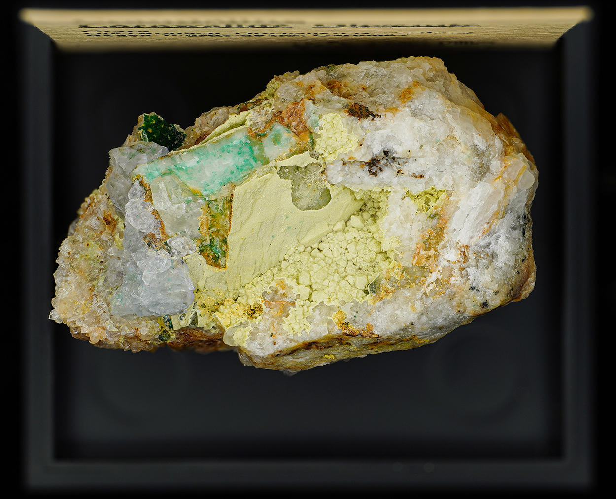 Crandallite Cornwallite & Olivenite