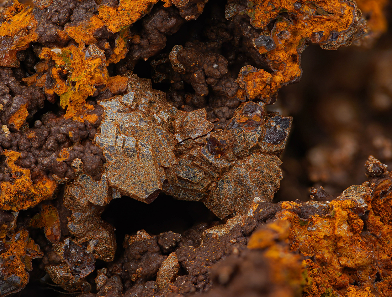 Arseniosiderite & Scorodite