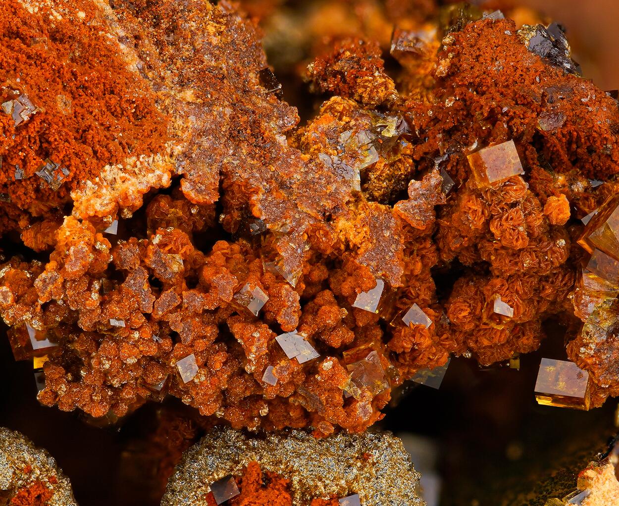 Pharmacosiderite & Arseniosiderite