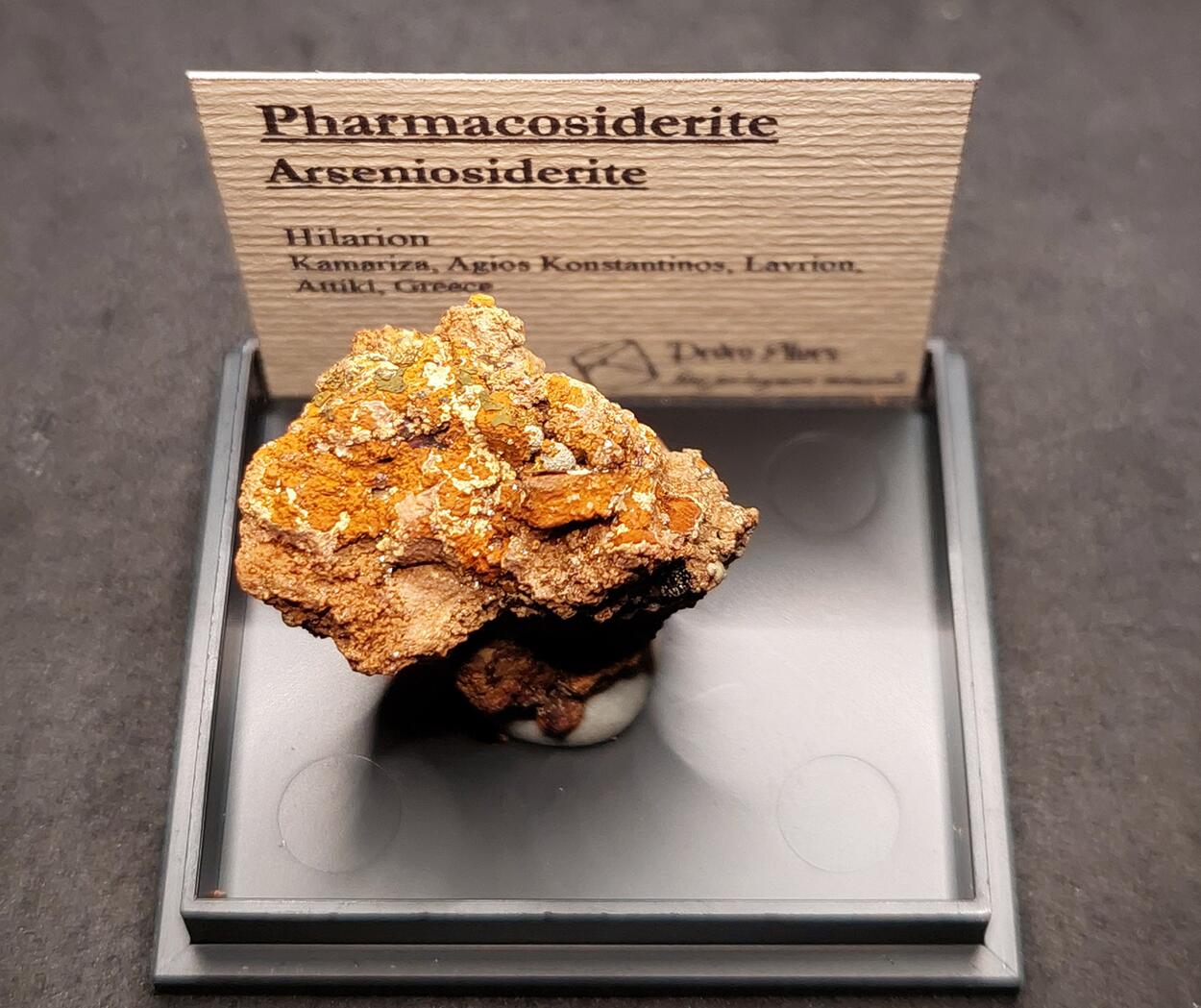 Pharmacosiderite & Arseniosiderite