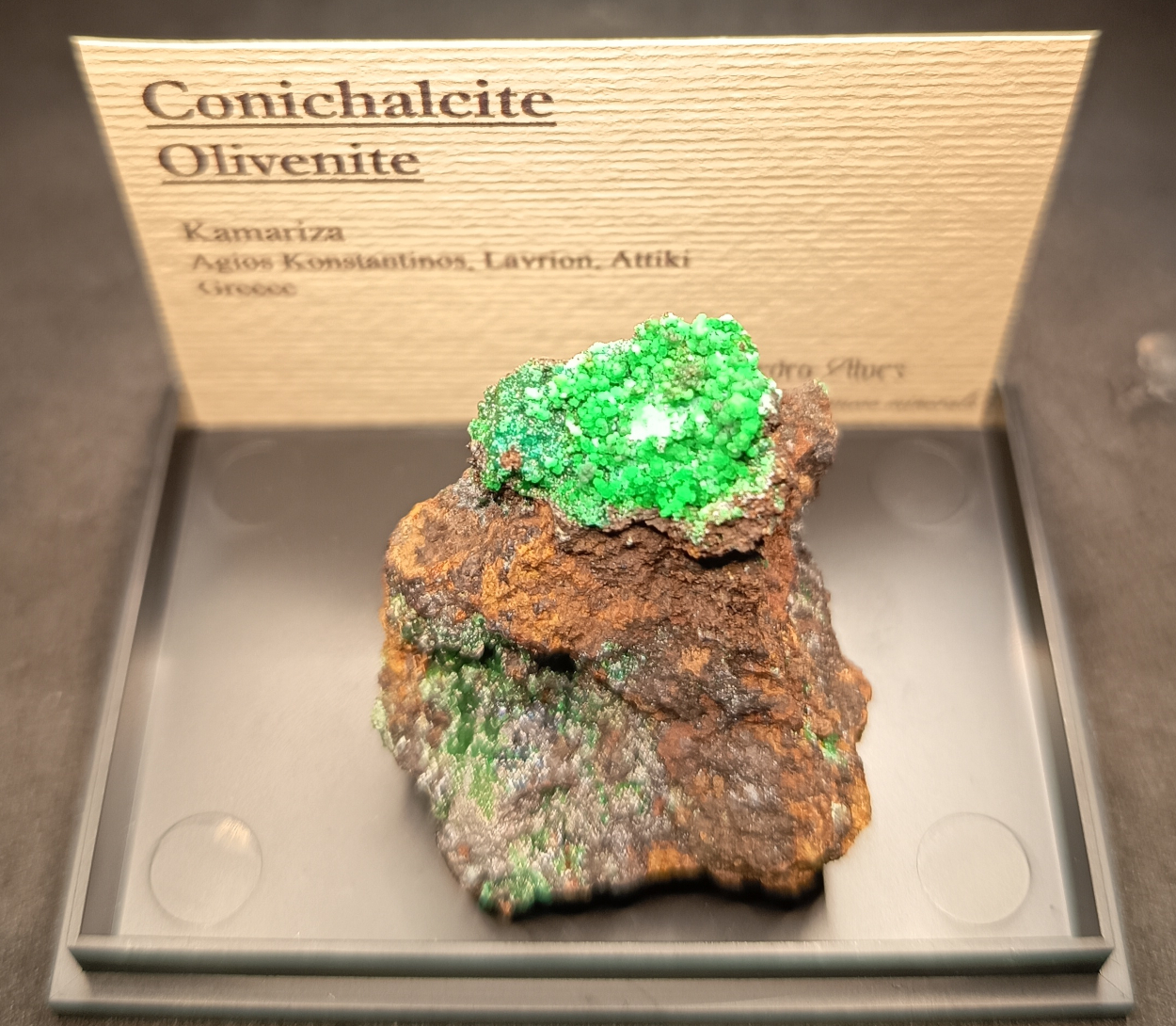 Conichalcite Adamite & Olivenite