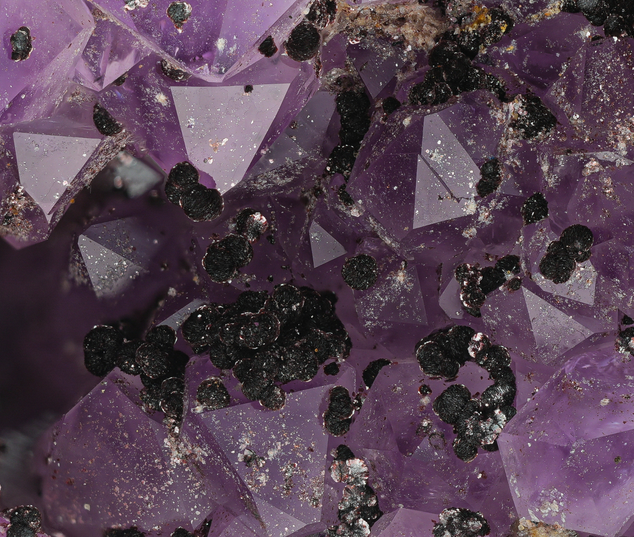 Amethyst & Goethite