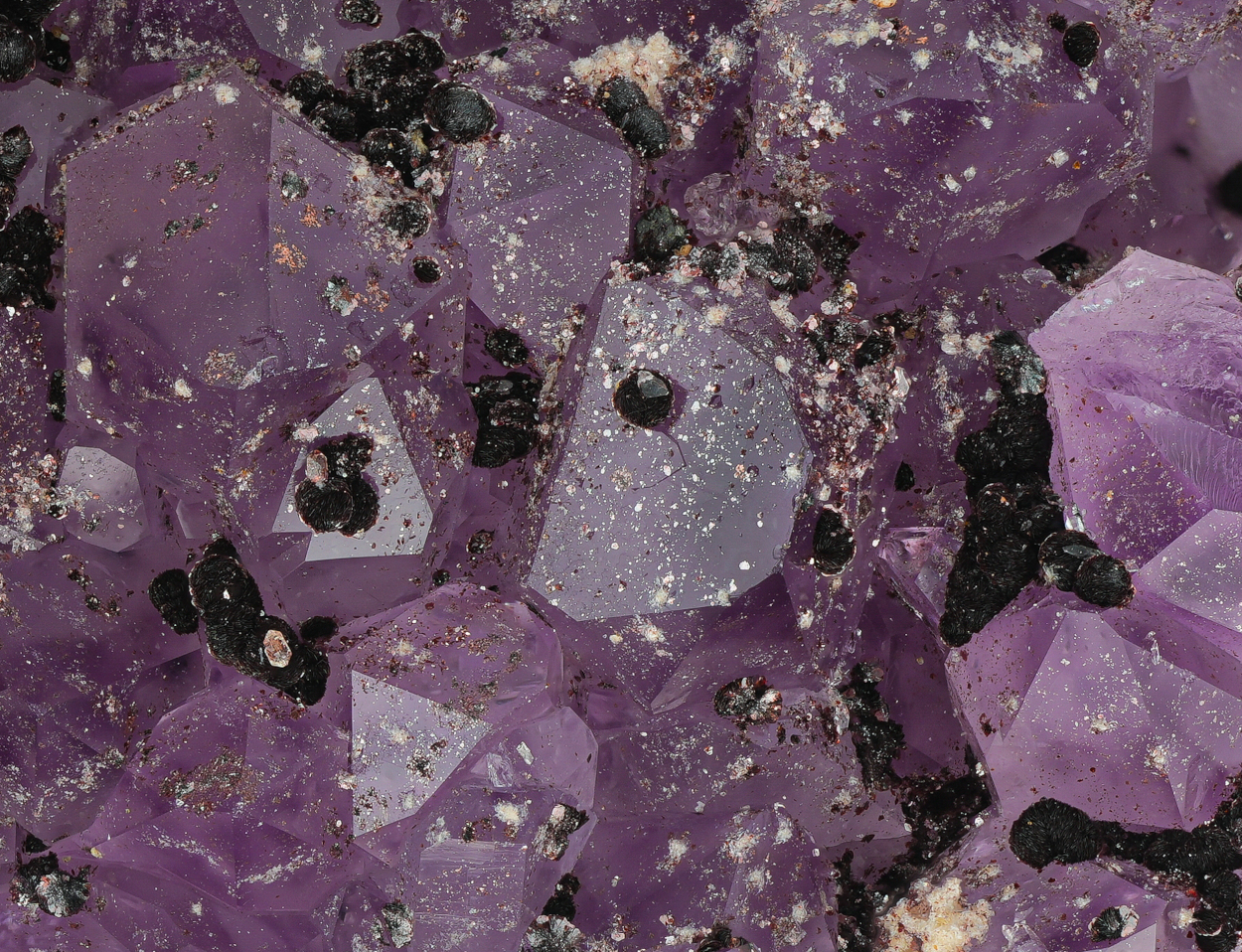 Amethyst & Goethite