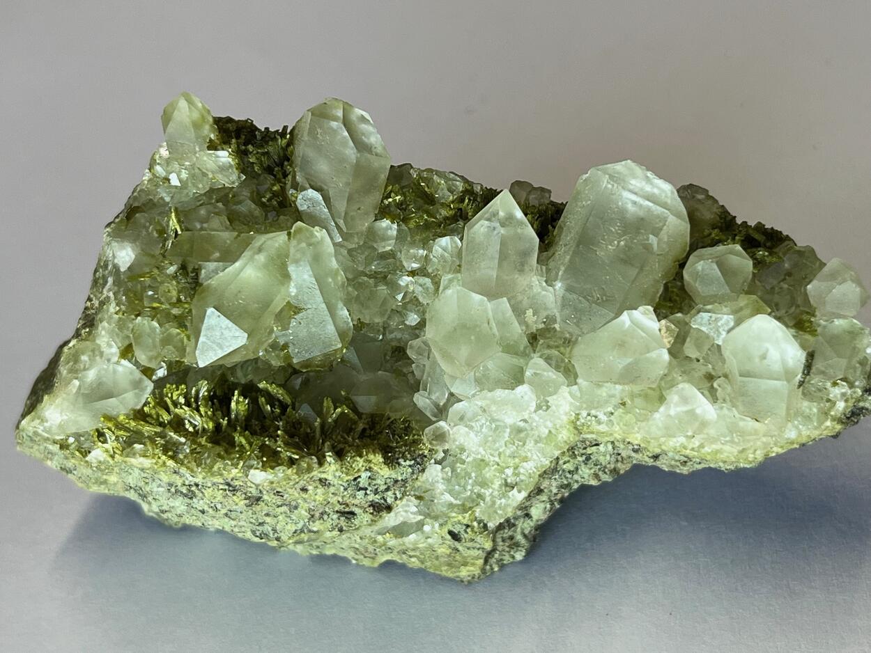 Clinozoisite & Quartz