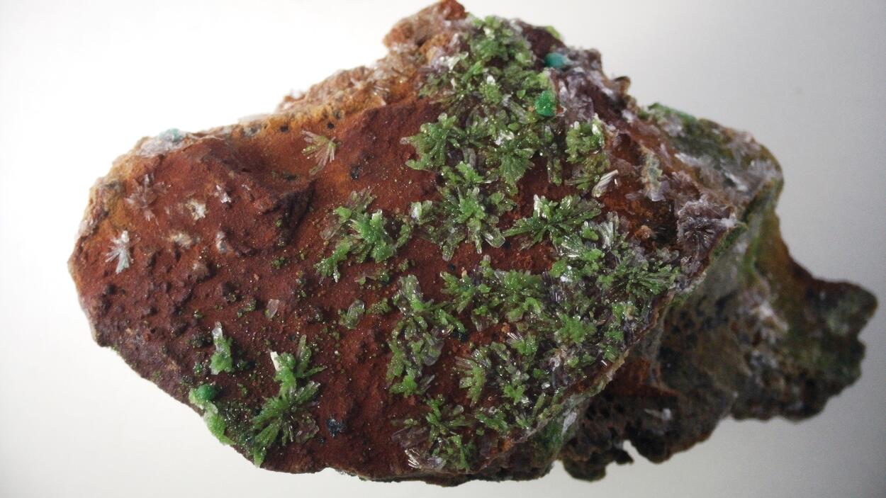 Duftite On Hemimorphite