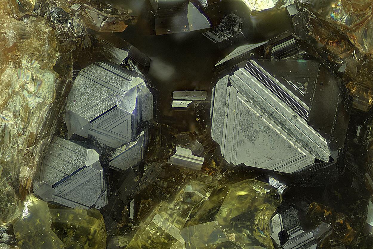 Magnetite & Diopside