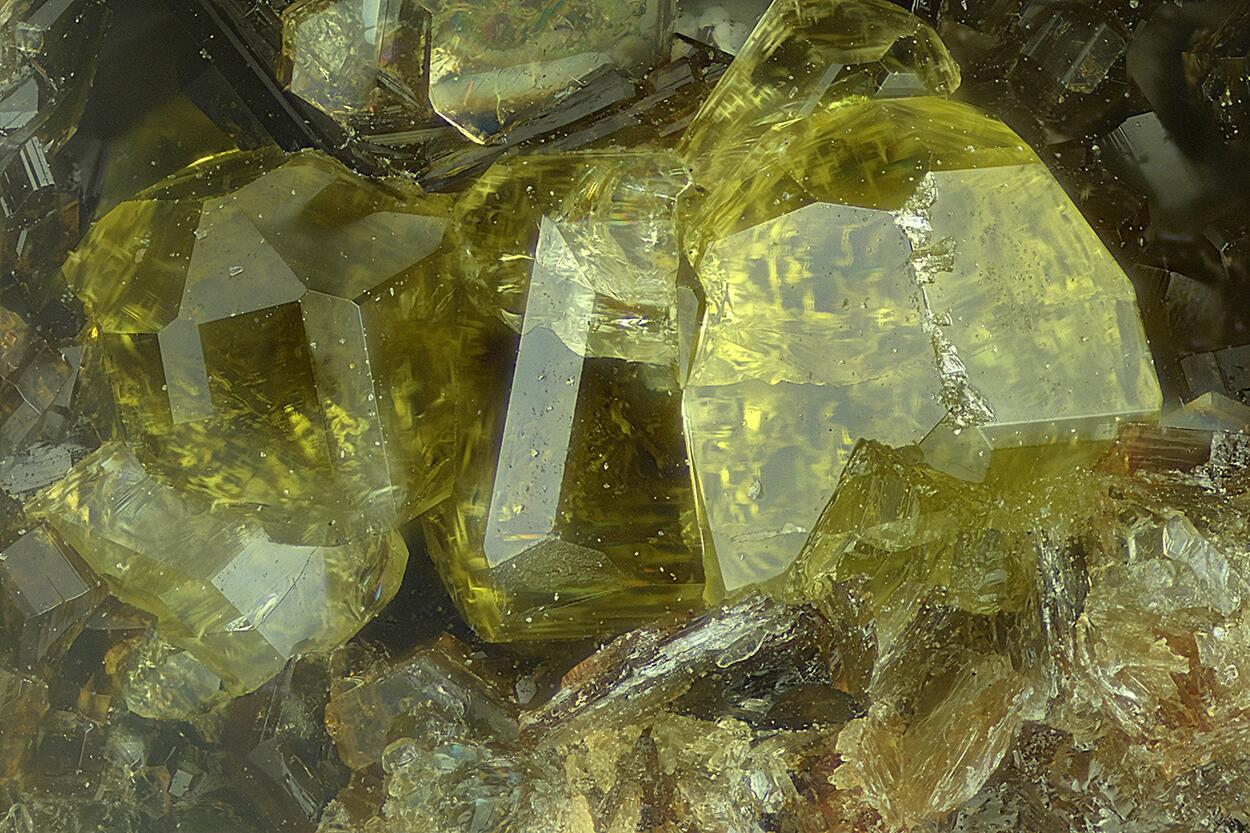 Magnetite & Diopside