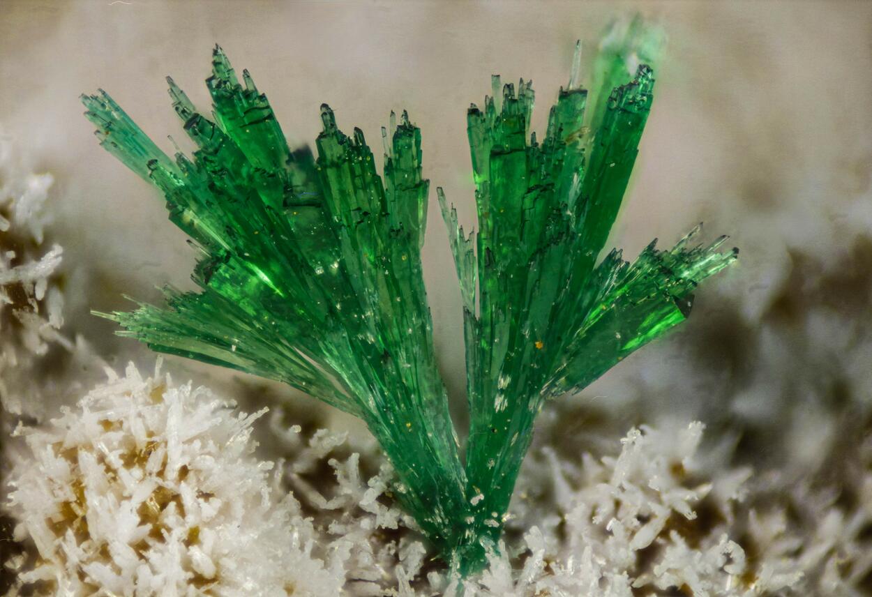 Pyromorphite & Malachite