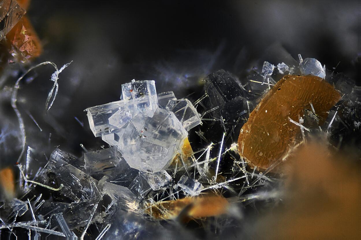 Nepheline Melilite & Hydroxylapatite