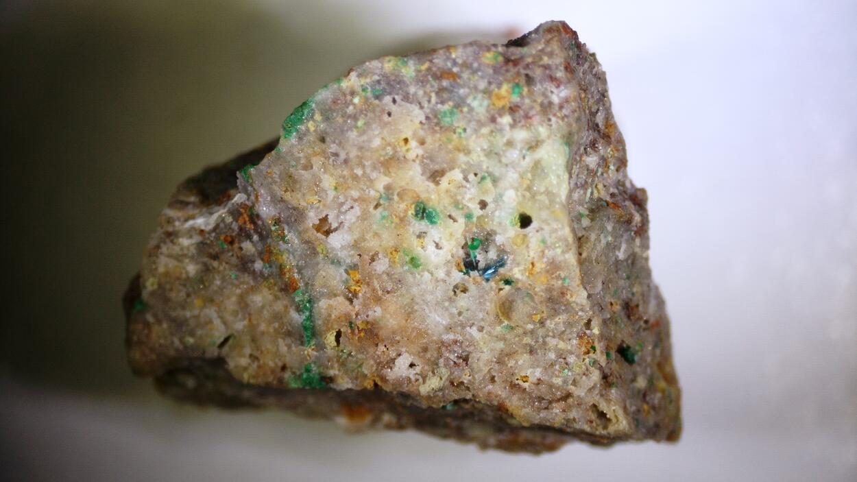 Connellite & Malachite