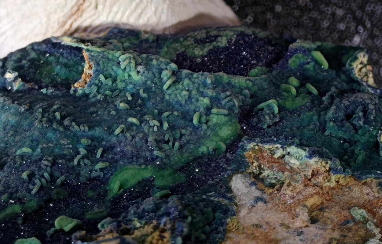 Zincolivenite Psm Wulfenite