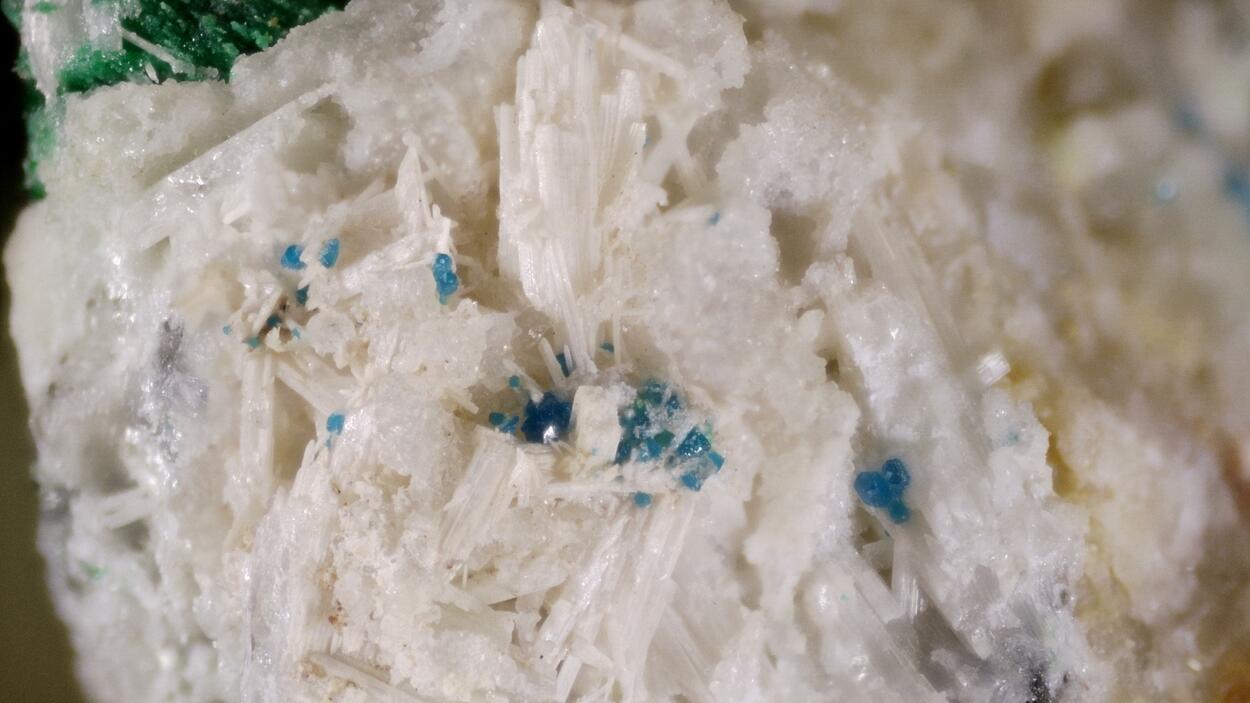 Boleite On Cerussite