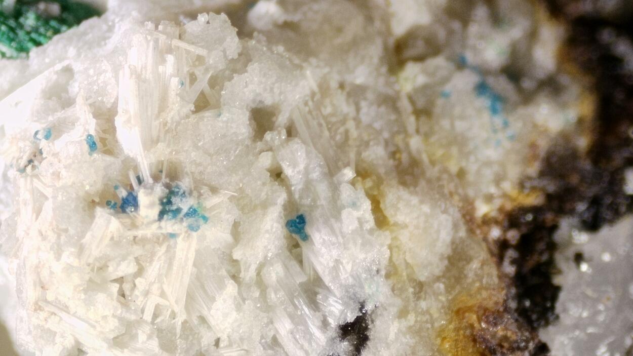 Boleite On Cerussite