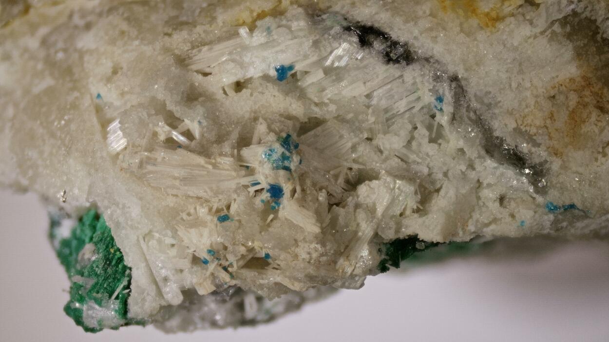 Boleite On Cerussite