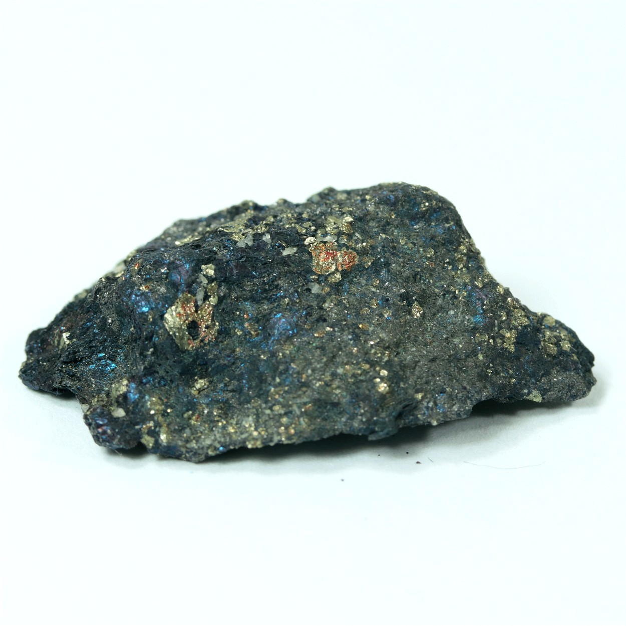 Covellite With Pyrite