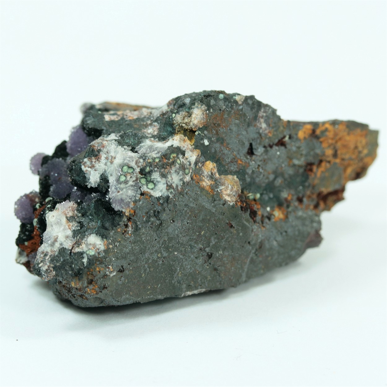 Strengite With Rockbridgeite & Goethite