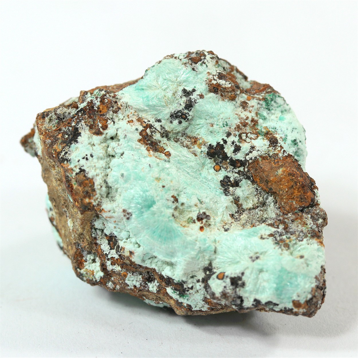 Aurichalcite With Azurite