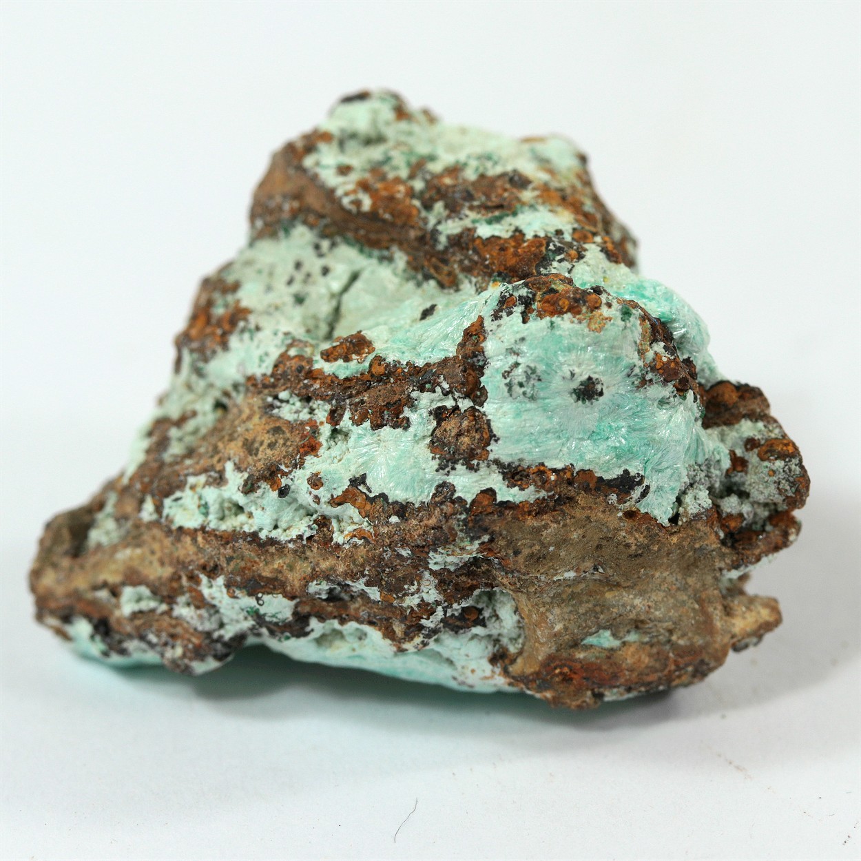 Aurichalcite With Azurite