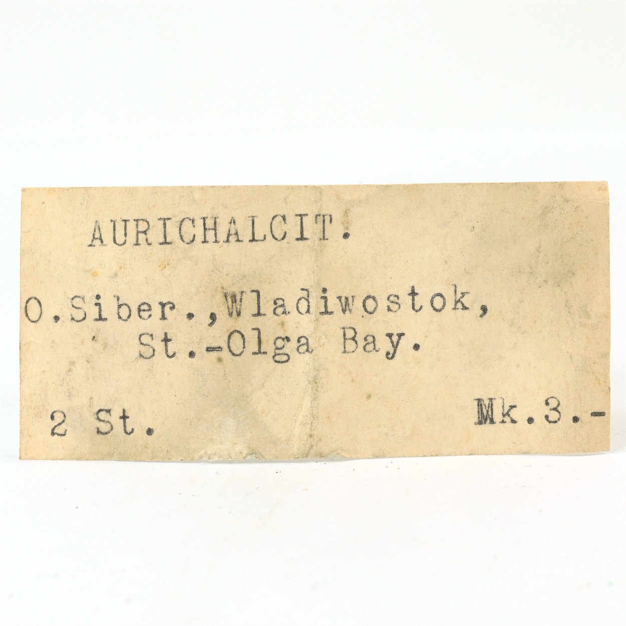 Aurichalcite With Azurite