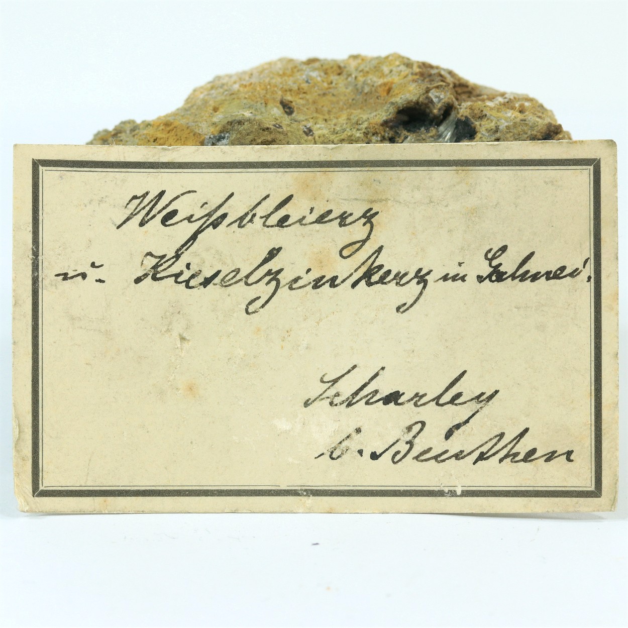 Cerussite With Hemimorphite