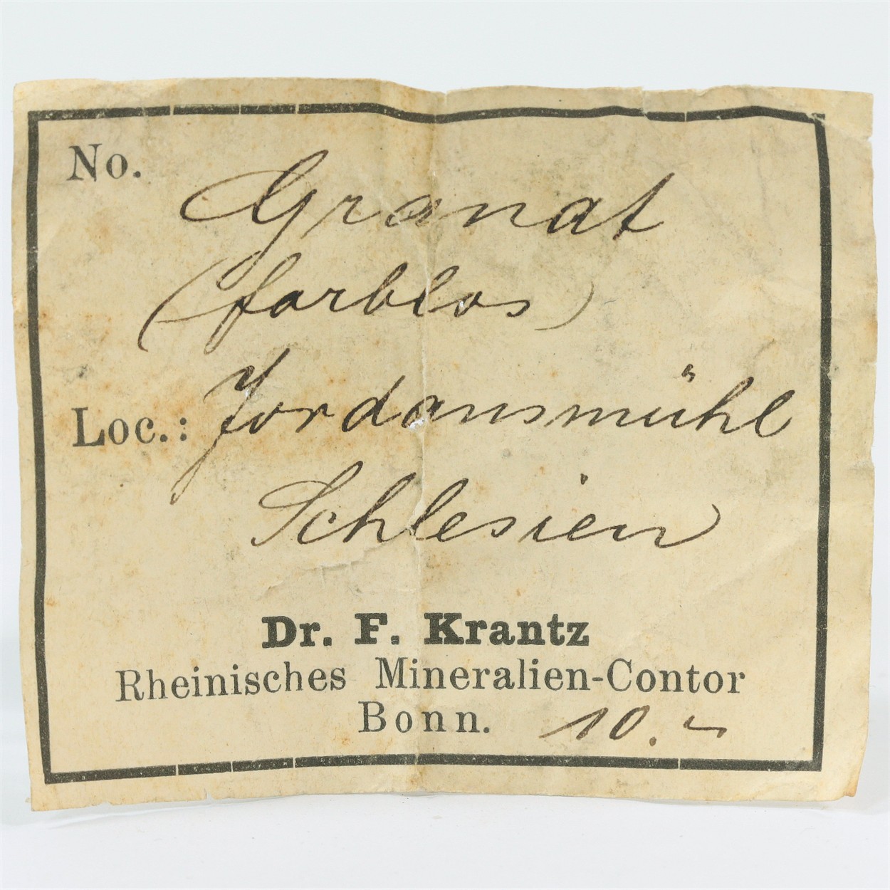 Grossular Var Leuco garnet