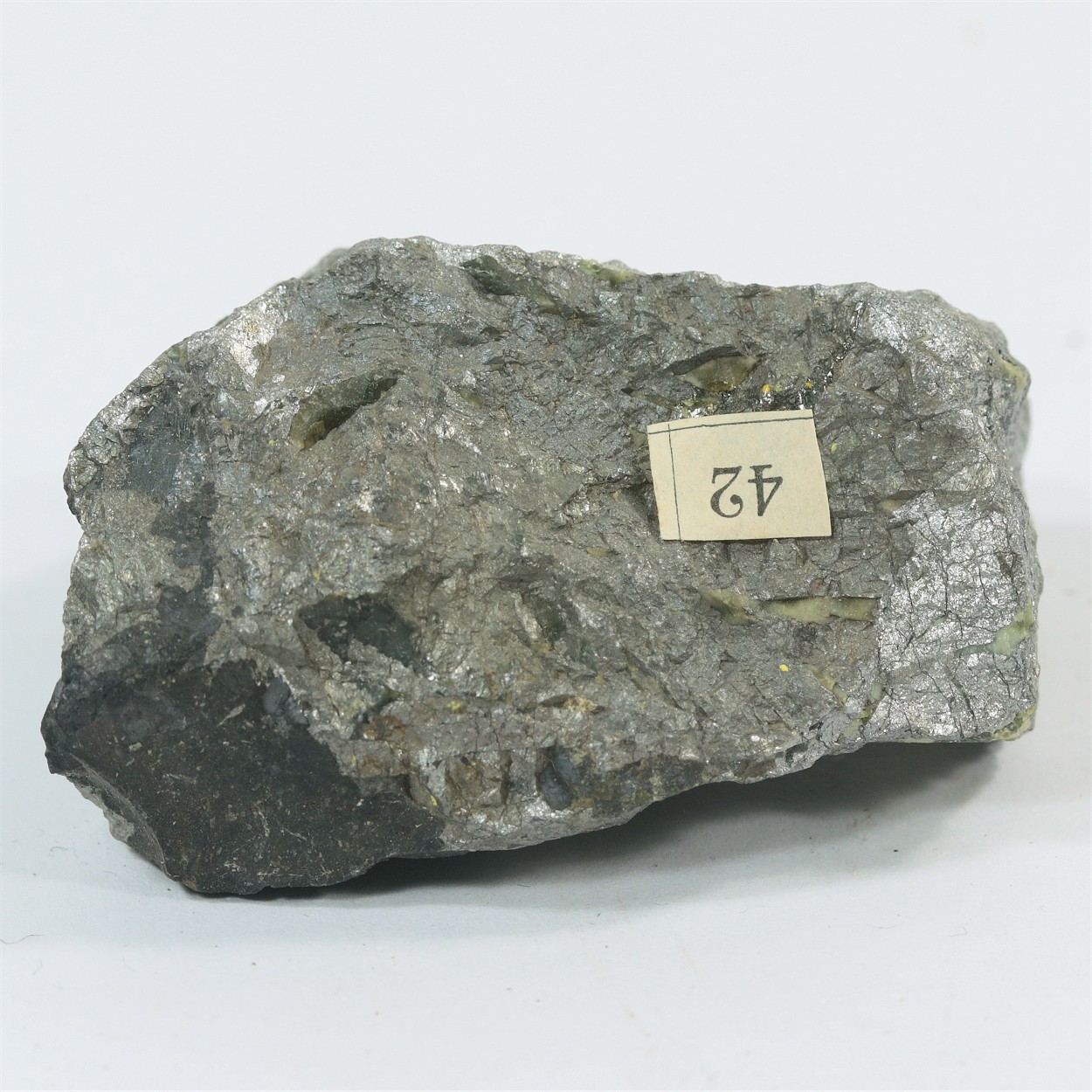 Löllingite With Serpentine