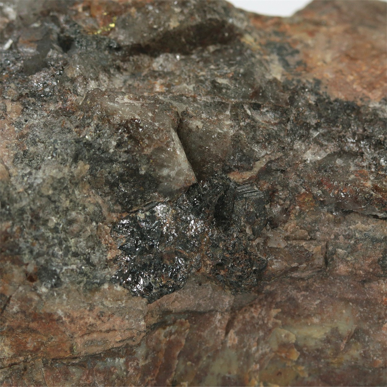 Triplite With Chalcopyrite & Cassiterite