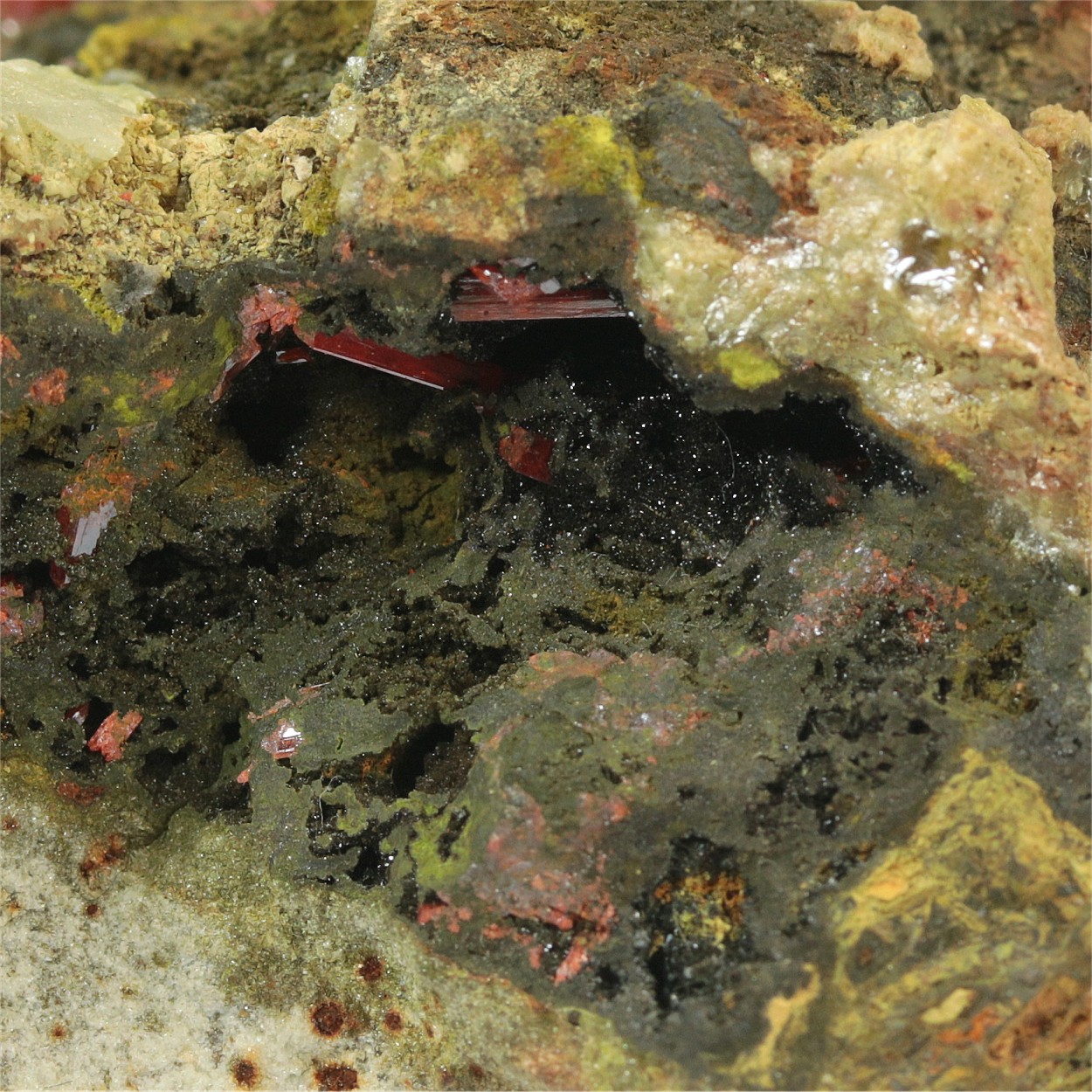 Vauquelinite With Crocoite