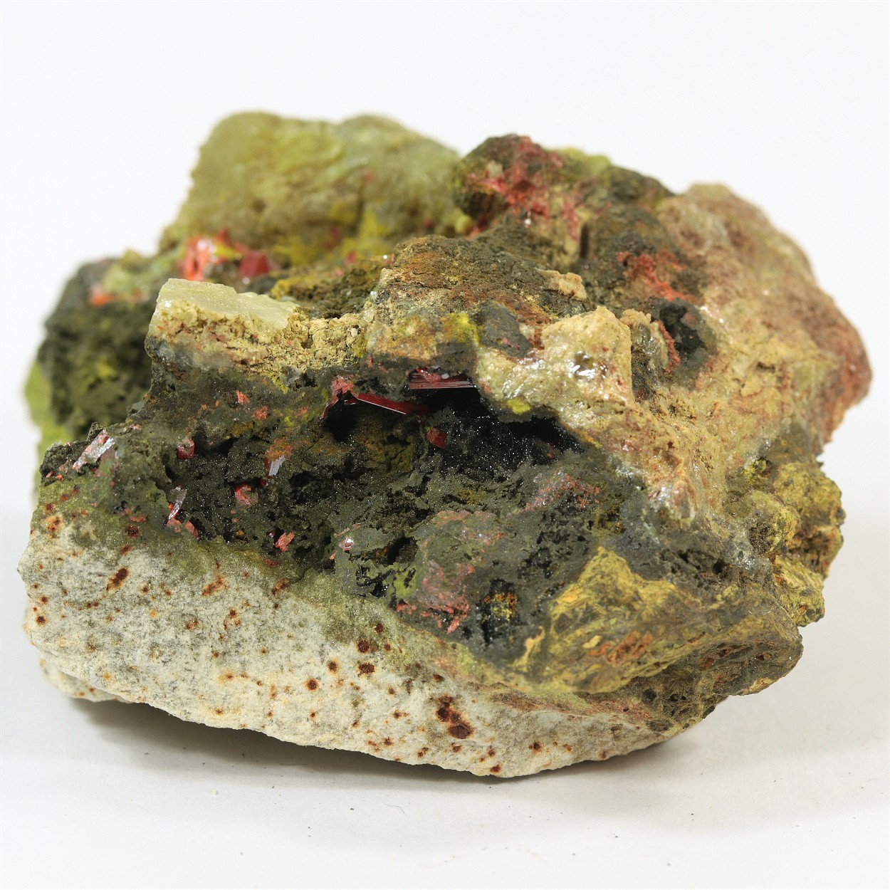 Vauquelinite With Crocoite