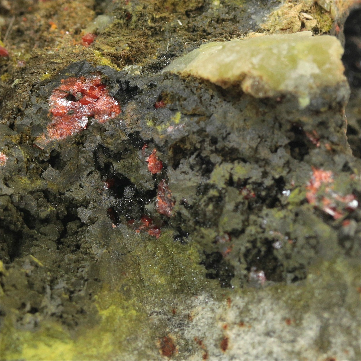 Vauquelinite With Crocoite