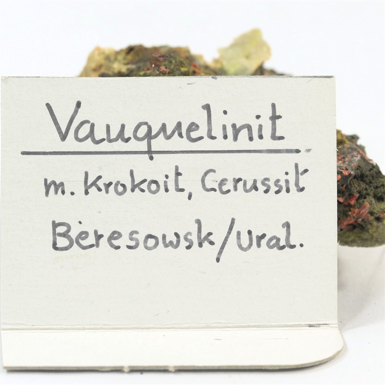 Vauquelinite With Crocoite