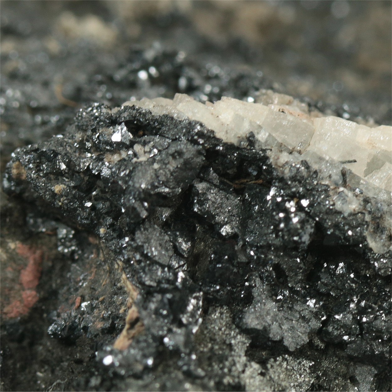 Braunite With Baryte