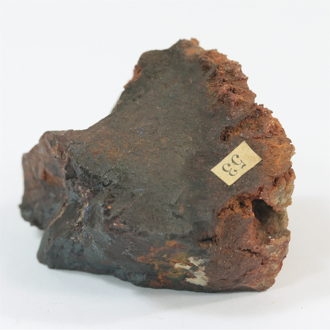 Quartz Var Eisenkiesel With Goethite