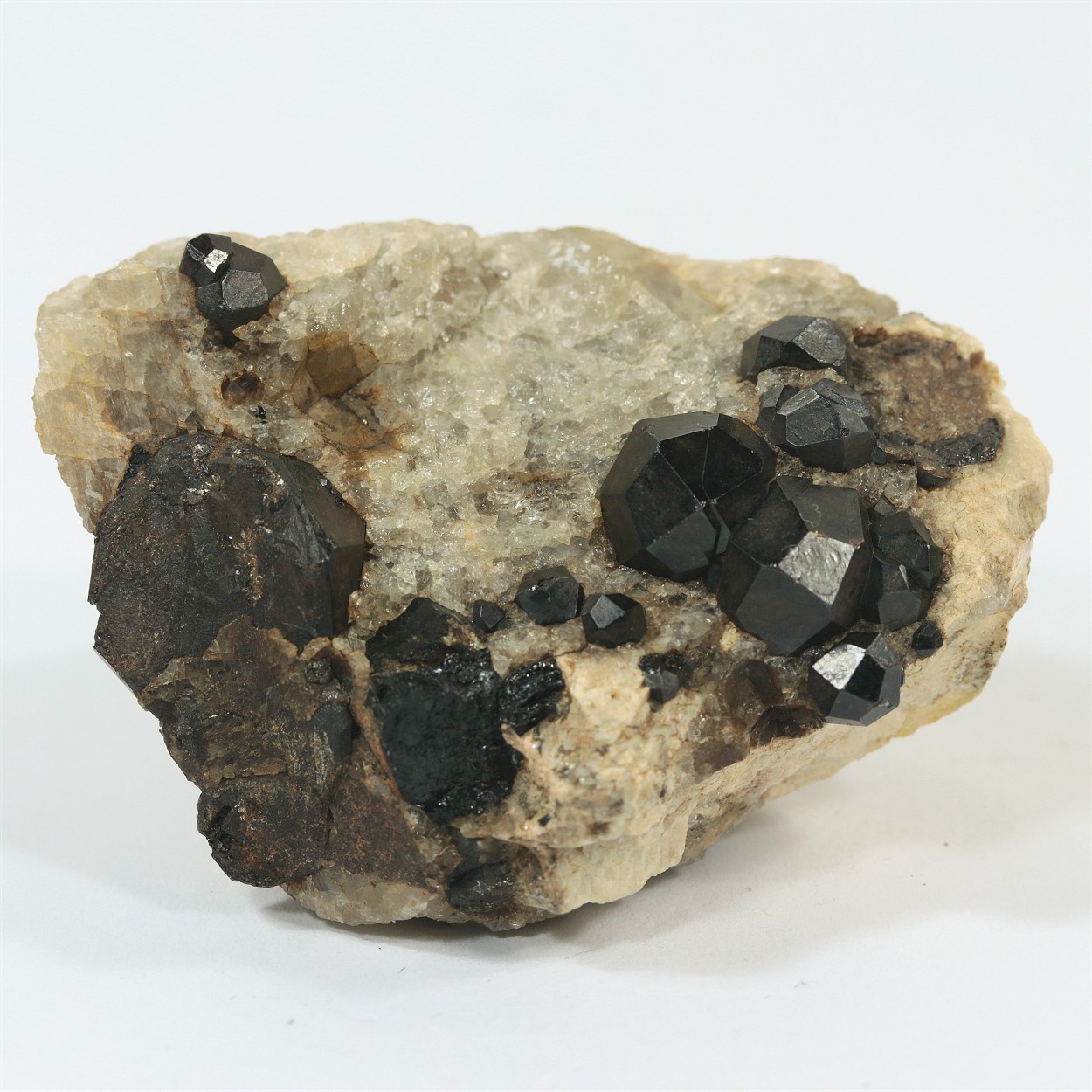 Garnet Var Spessartine With Columbite