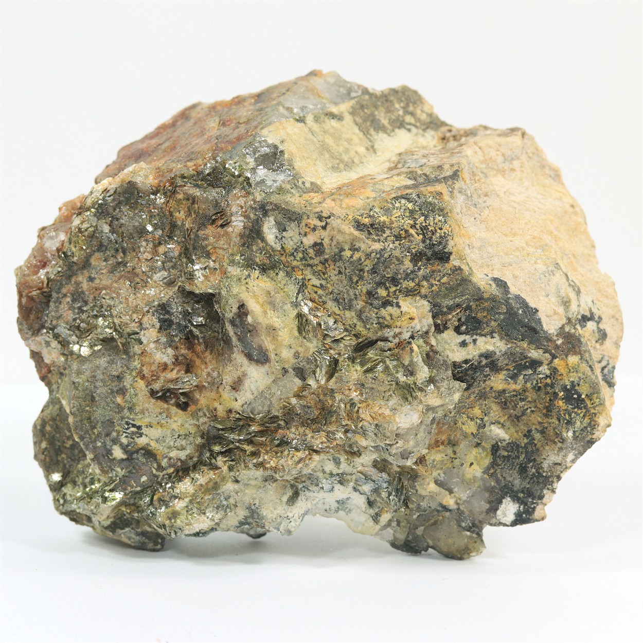 Phosphosiderite With Vivianite & Phosphophyllite