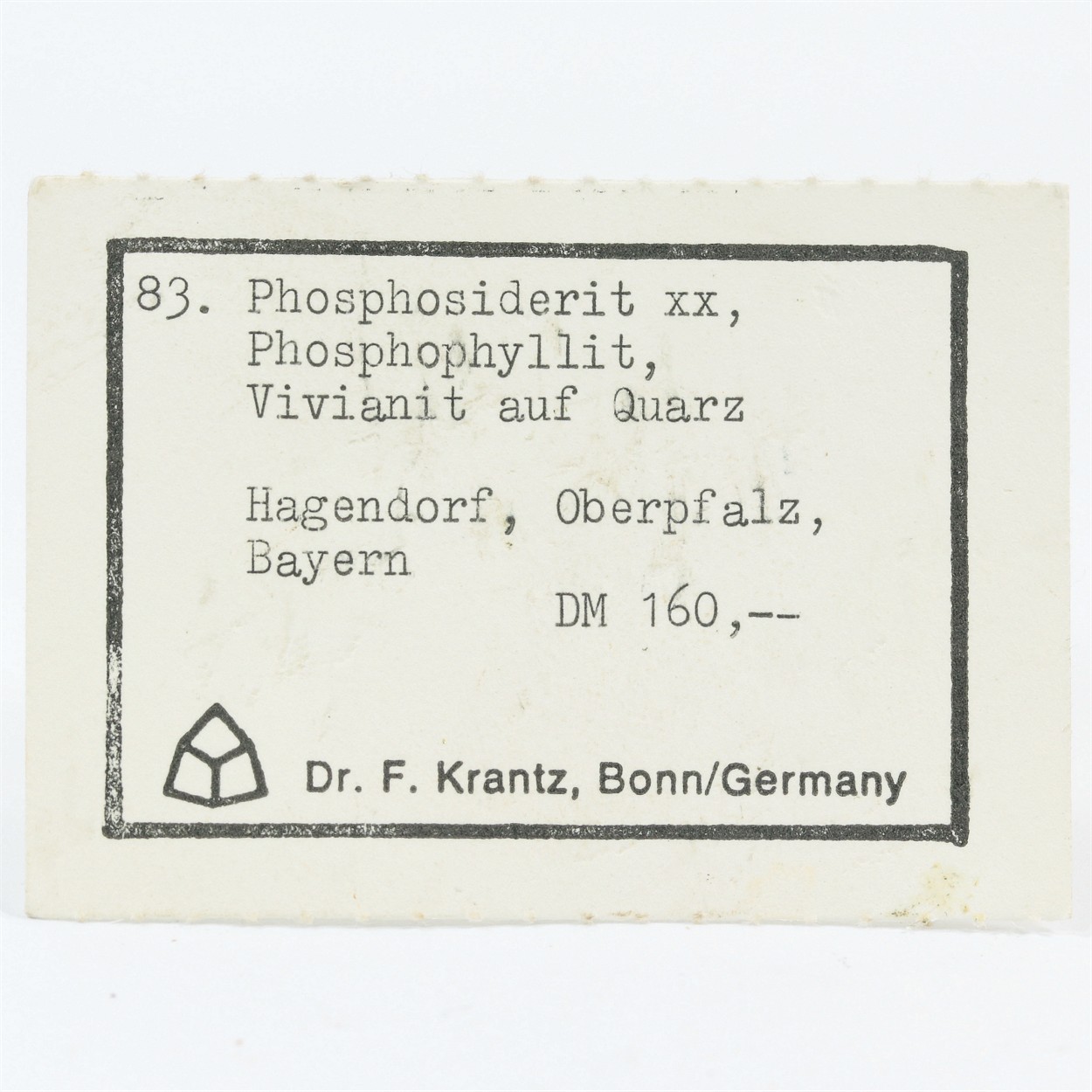 Phosphosiderite With Vivianite & Phosphophyllite