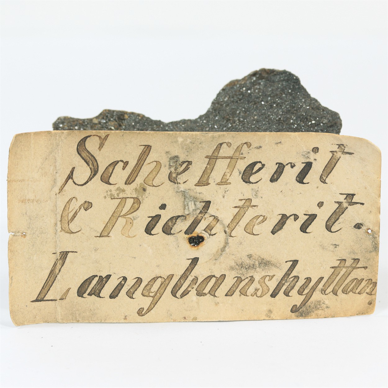 Diopside Var Schefferite With Richterite