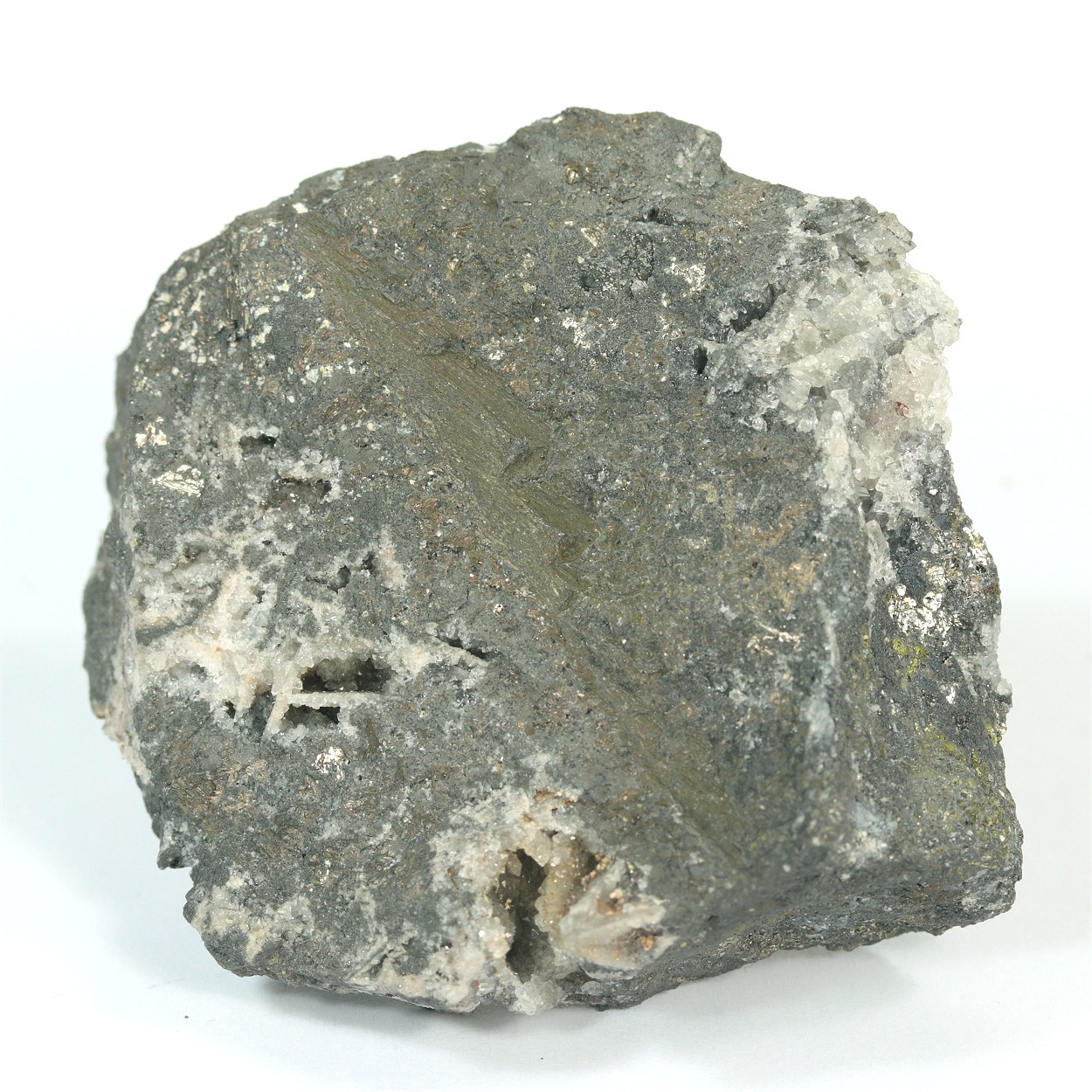 Native Bismuth With Nickelskutterudite