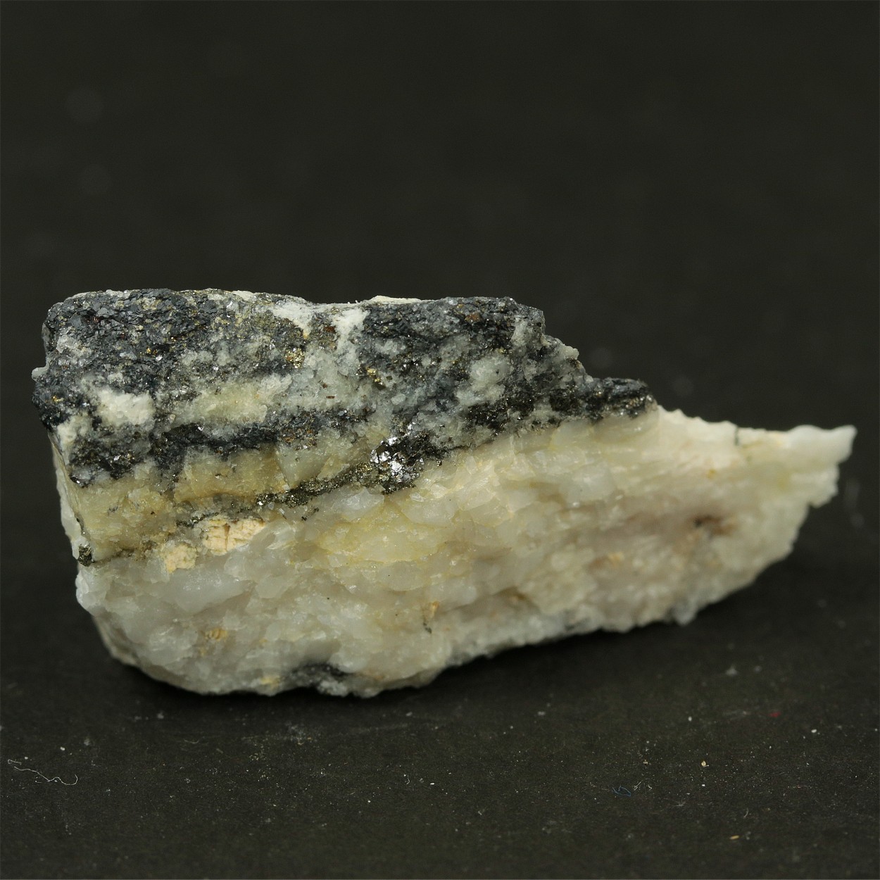 Native Gold With Pyrite & Galena