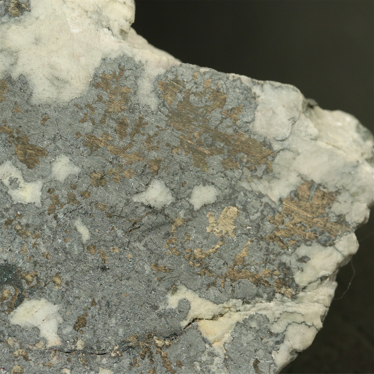 Native Silver With Calcite & Safflorite