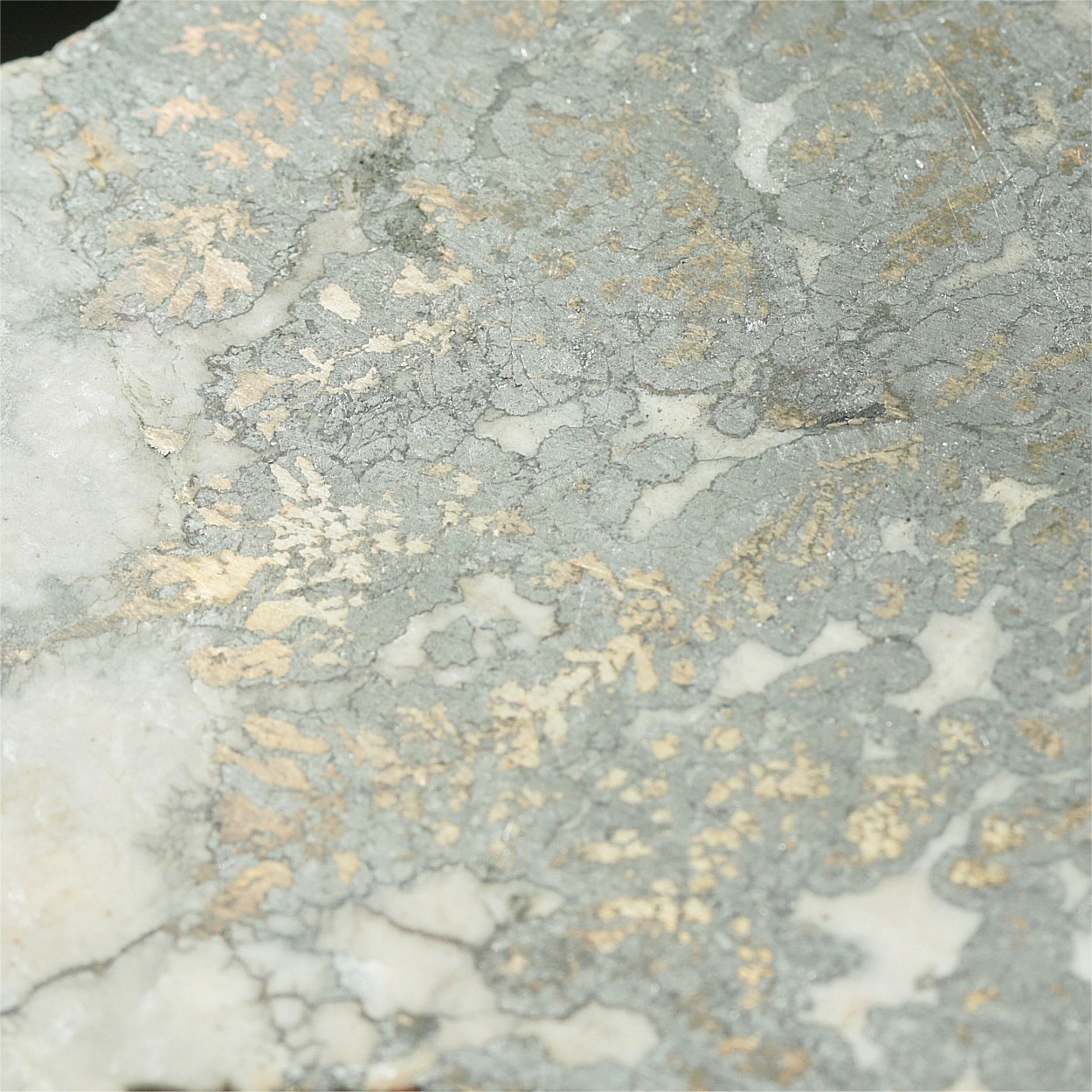 Native Silver With Calcite & Safflorite