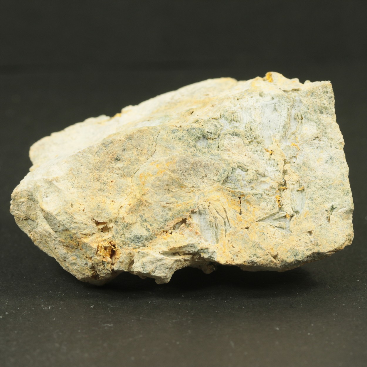 Native Gold With Sylvanite