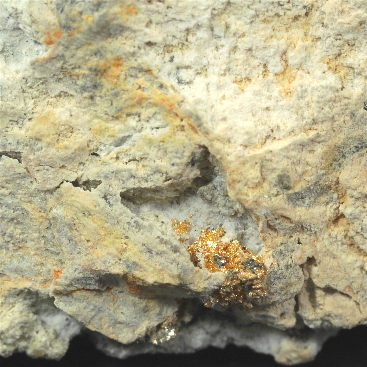 Native Gold With Sylvanite