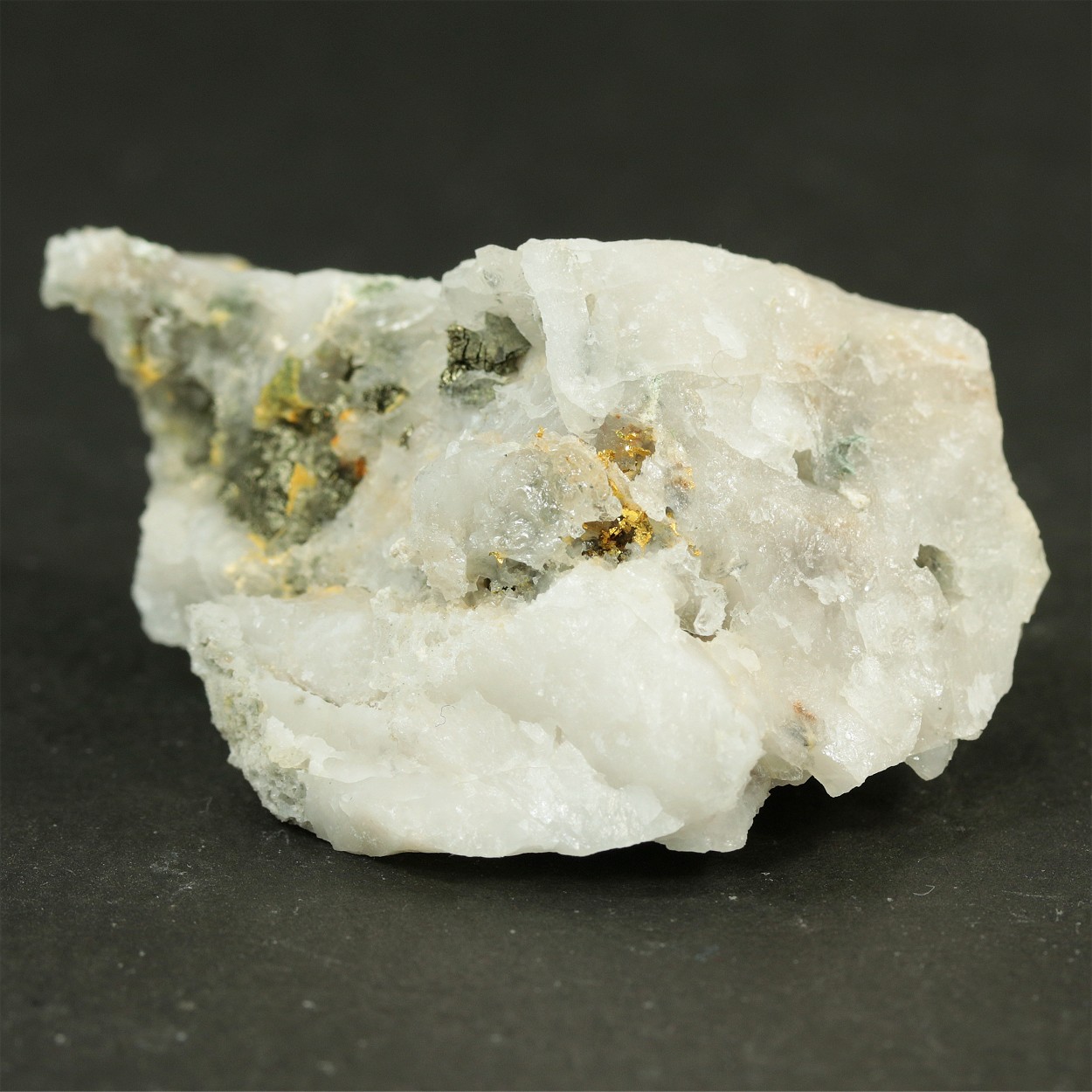 Native Gold With Pyrite