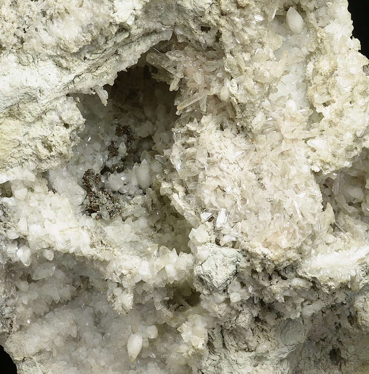 Celestine & Calcite Pyrite
