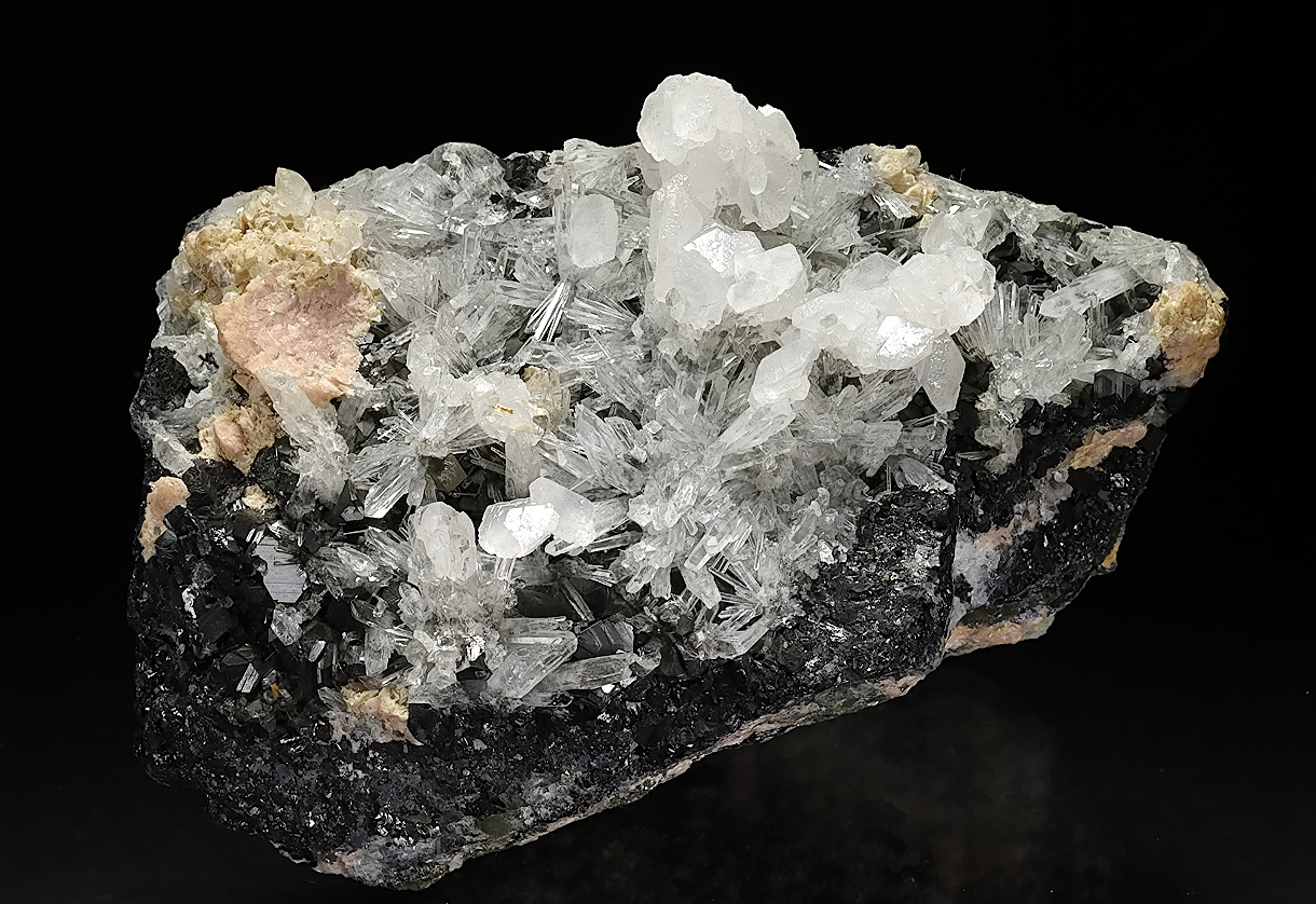 Calcite Quartz & Rhodochrosite