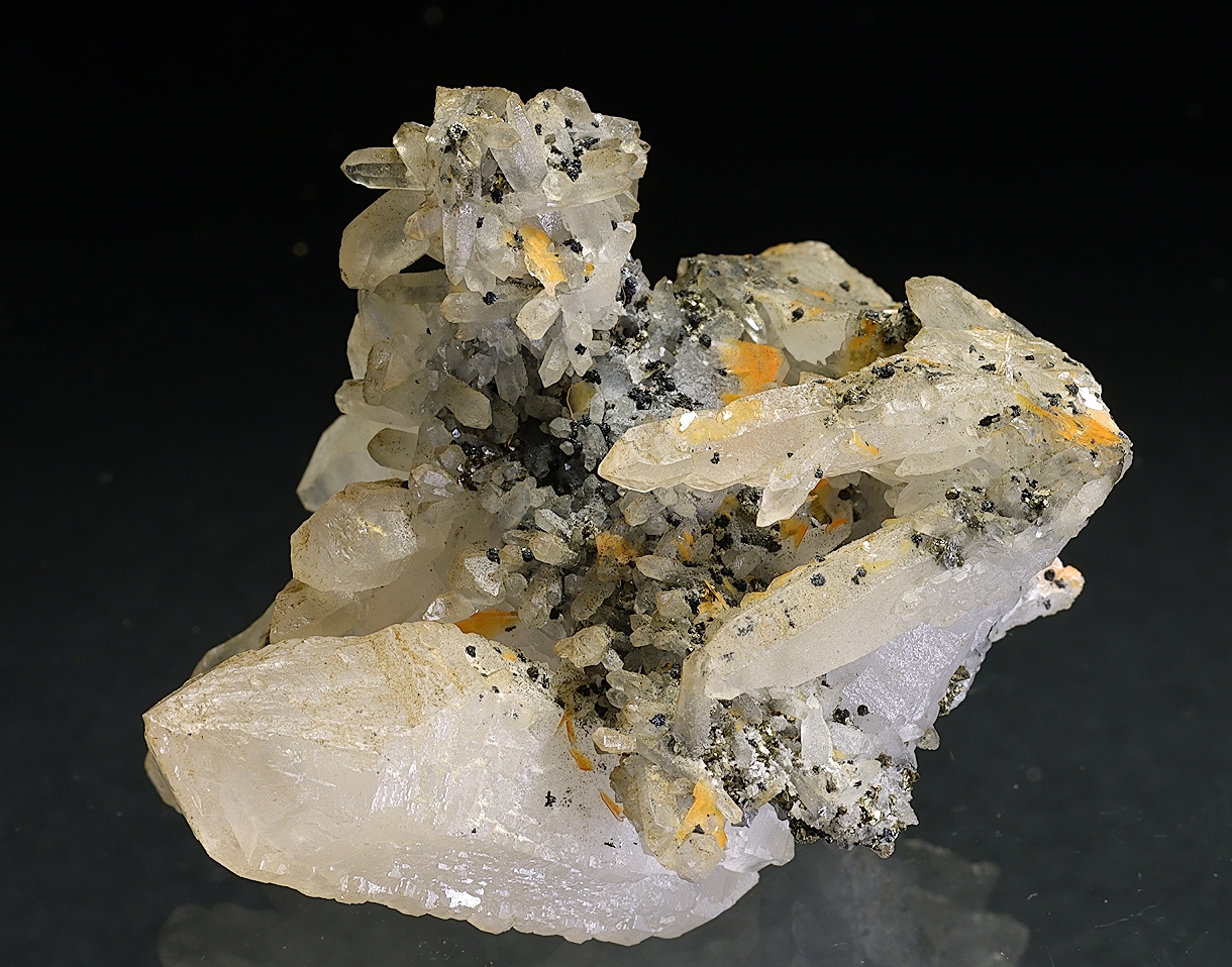 Quartz Baryte Chalcopyrite