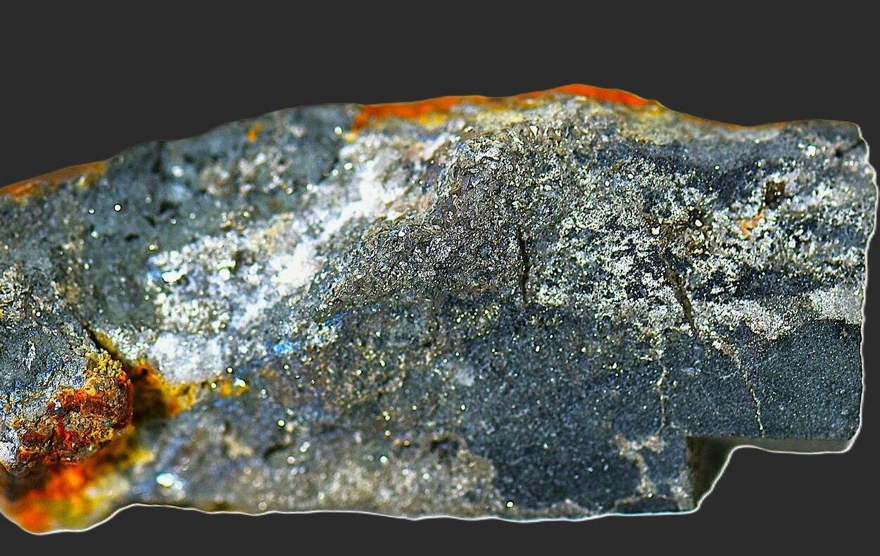 Native Bismuth In Arsenopyrite