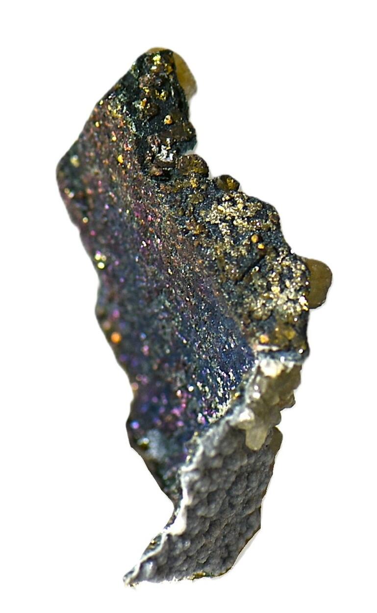 Baryte On Chalcopyrite