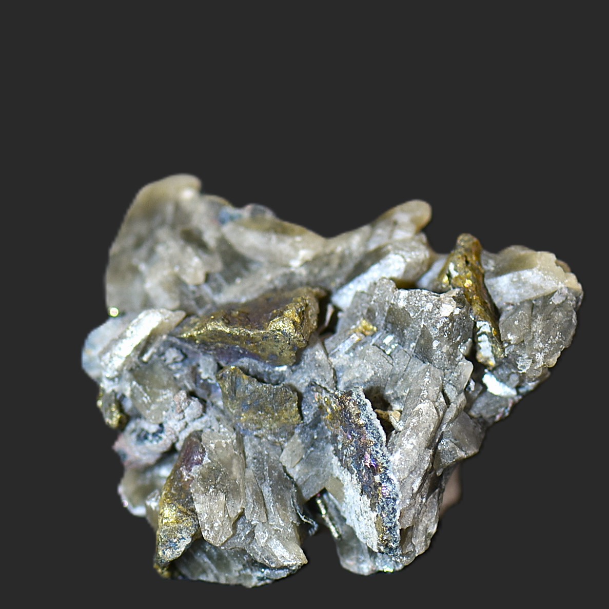 Baryte On Chalcopyrite